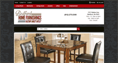Desktop Screenshot of bedfordhomefurnishings.com