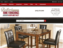 Tablet Screenshot of bedfordhomefurnishings.com